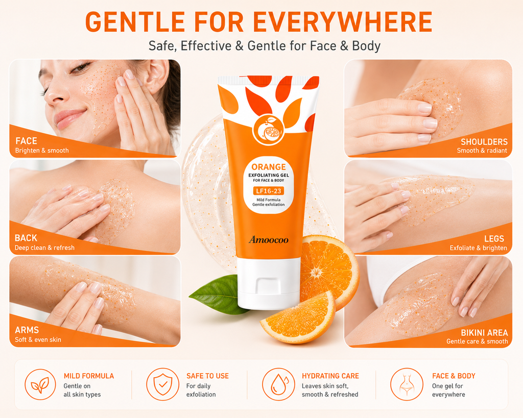 BepGlow Orange Enzymes Exfoliating Brightening Gel (100ml)